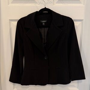 A. Byer Women's Classic Black Suit Jacket